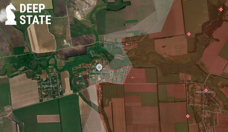 Russians attack Novovasylivka from several directions - DeepState. VIDEO