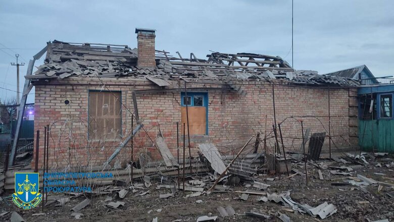 Consequences of rocket fire and drone attacks in Dnipropetrovsk region 01