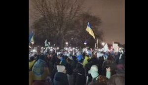 У центрі Берліну почався мітинг з вимогою надати Україні танки. ВIДЕО