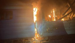 У Харківській області постраждали машиніст і помічник машиніста