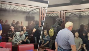 Судилище над полоненими воїнами Айдару у Росії