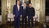 trump, macron, zelenskyy
