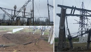 обстрел энергетики в Херсонской области