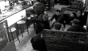 Pokrovsk prosecutors’ office employee opens fire at café, goes unpunished. Surveillance Footage