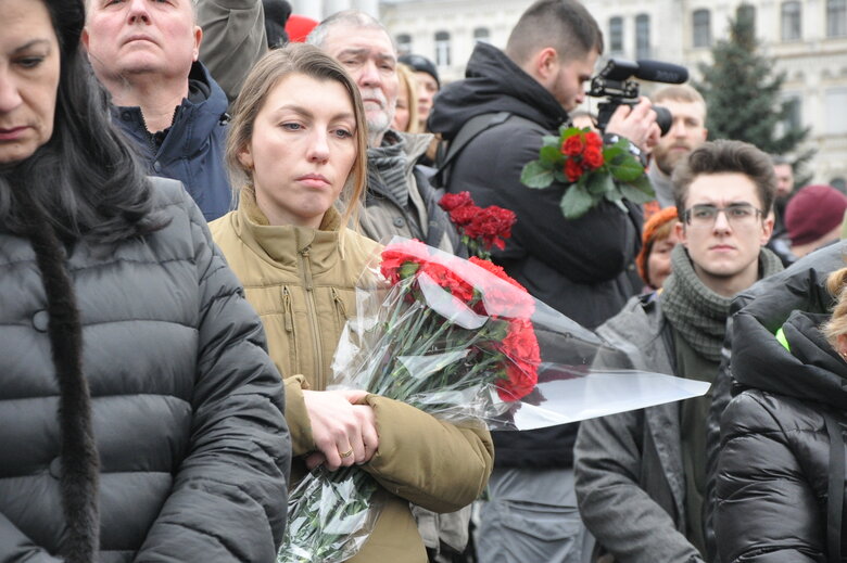 З Героєм України Дмитром Коцюбайлом (Да Вінчі) попрощалися в Києві 40