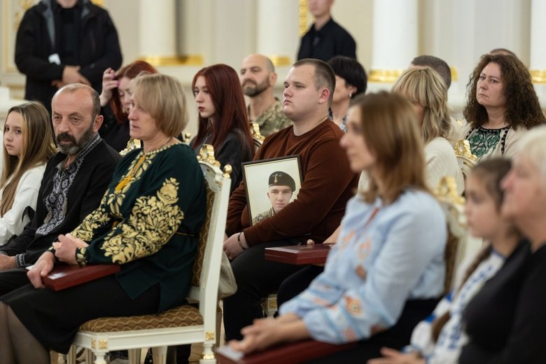 Награждение защитников