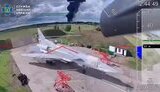 атака дрона на літак стратавіації рф