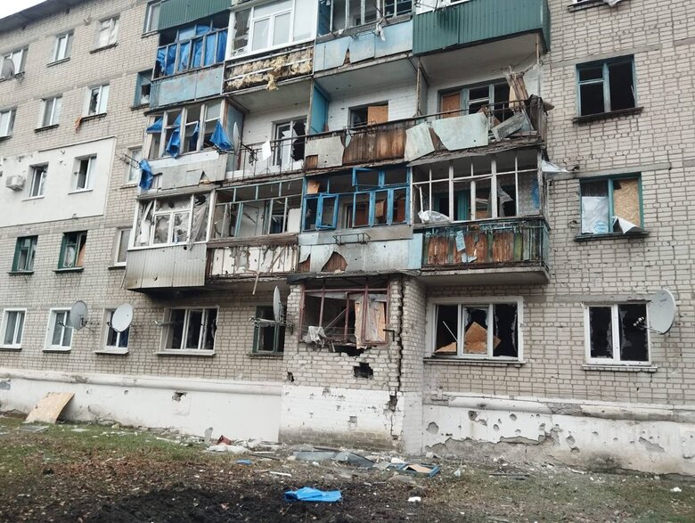 Наслідки обстрілу Харківщини 30 грудня