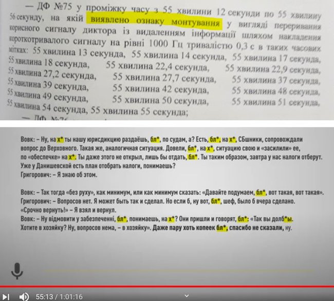 Заказанная защитой Вовка экспертиза прослушки НАБУ нашла признаки монтажа - запикивание матюков главы ОАСК и его собеседников, - адвокат Маселко 01