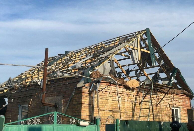 Shelling of Nikopol region on 13 April