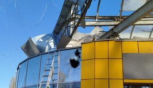 В Херсонской области в результате российских атак 11 человек получили ранения, среди них двое полицейских. ФОТОРЕПОРТАЖ