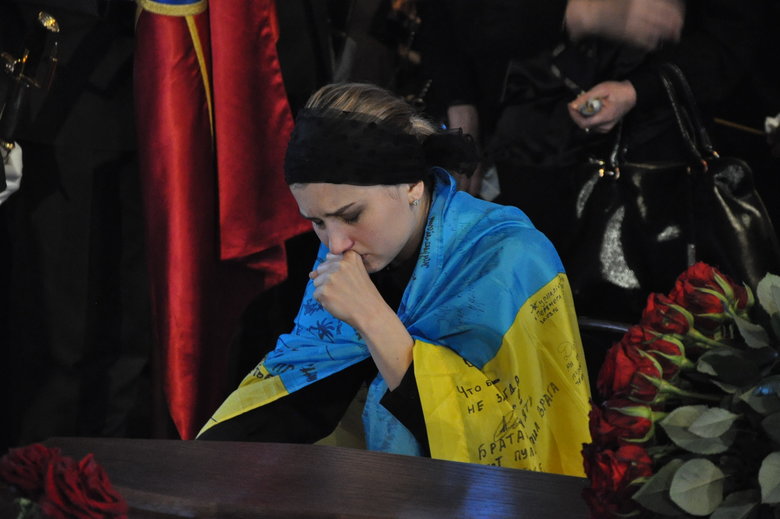 З журналістом та військовослужбовцем Олександром Маховим попрощалися в Києві 12 З журналістом та військовослужбовцем Олександром Маховим попрощалися в Києві 12