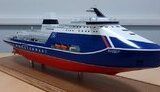Макет атомного криголаму "Росія"