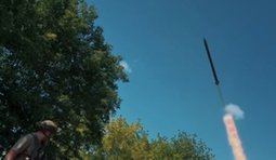 Пограничники бригады "Помста" продемонстрировали залп из РСЗО по позициям оккупантов