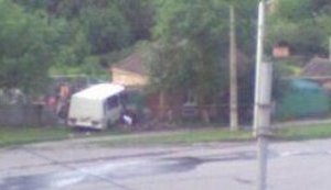 Gunmen Opened Fire on a Bus in Artemivsk Killing Two People. PHOTO