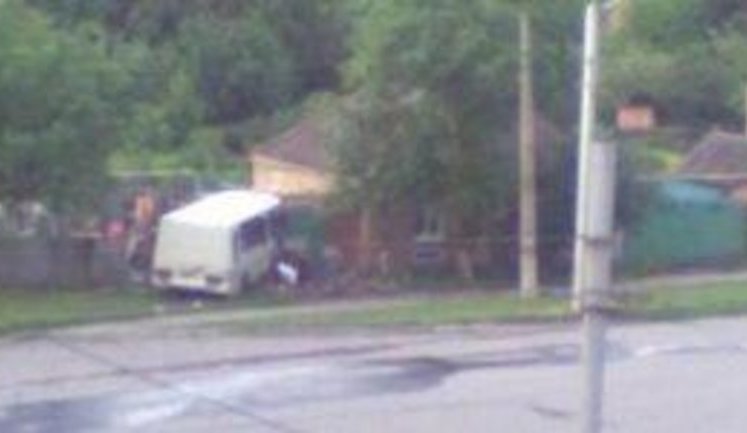 Gunmen Opened Fire on a Bus in Artemivsk Killing Two People. PHOTO
