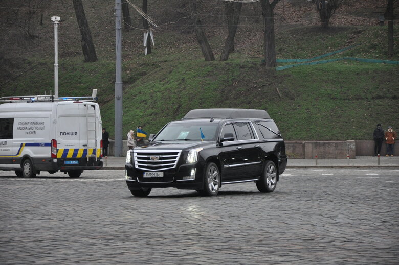In Kyiv, farewell to leadership of Ministry of Internal Affairs, who died in plane crash in Brovary, was held 04