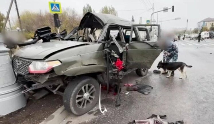 DIU confirms liquidation of Russian army officer Pervukha in Luhansk: his car was blown up. PHOTO