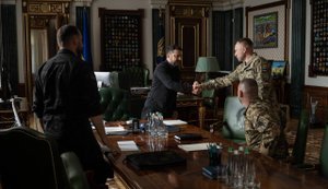 Zelenskyy meets with Drapatyi again. PHOTOS