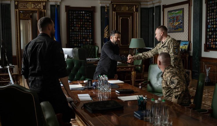 Zelenskyy meets with Drapatyi again. PHOTOS