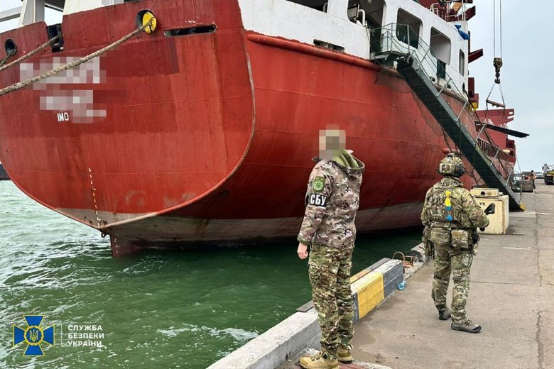 Russian shadow fleet vessel detained in Odesa port