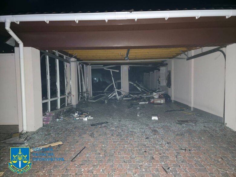 Consequences of the Shahedi attack on Odesa region on 4 March 2025
