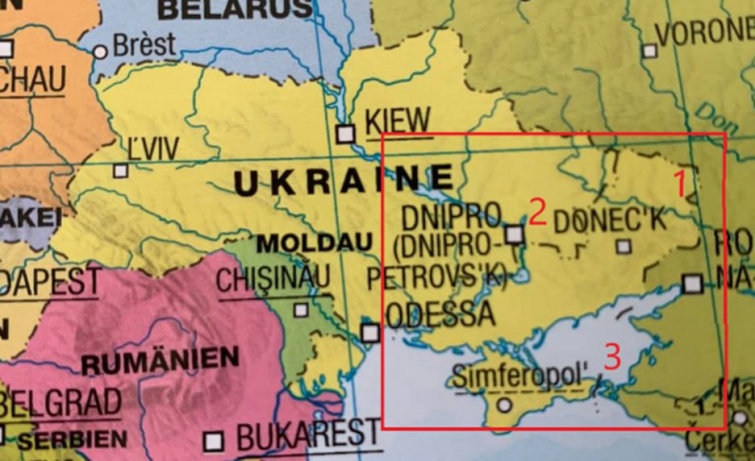В Європі продаються десятки мап з російським або нічийним Кримом 06