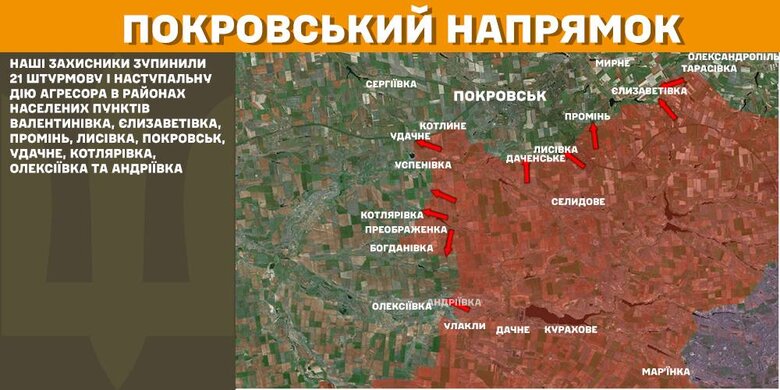 Карты боевых действий