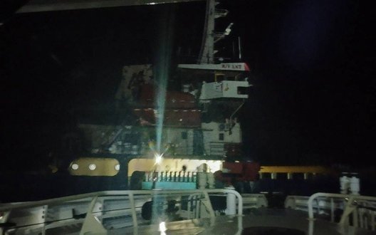 Росія атакувала турецьке судно, що прямувало з порту Одещини: є поранені. ФОТОрепортаж