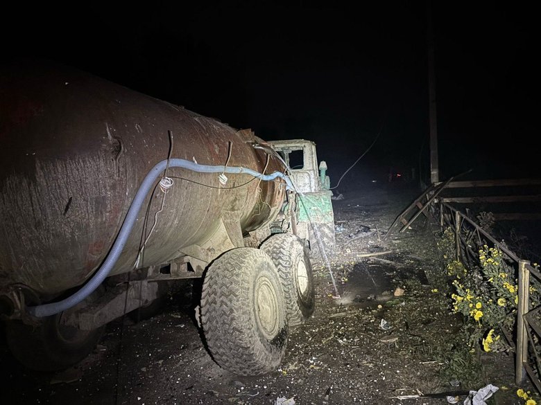 Shelling of Chernihiv region