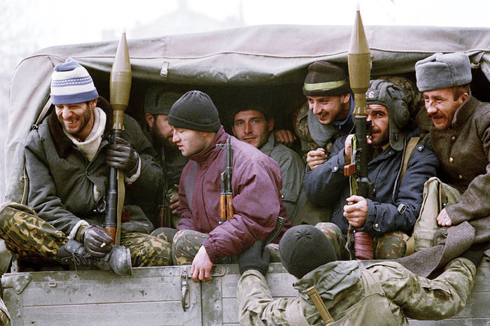 Новогодний штурм: как чеченская ТРО разгромила российские войска в Грозном 31.12.1994 - 1.01.1995 03