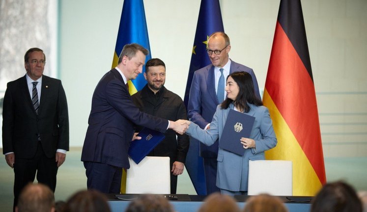 Украина и Германия подписали 10 документов на различных уровнях