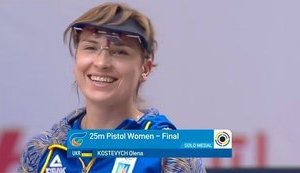 Українка Олена Костевич стала чемпіонкою світу з кульової стрільби