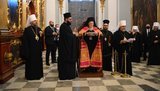 Вселенський патріарх Варфоломій провів богослужіння в Андріївській церкві Києва