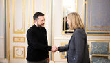 Austrian Foreign Minister Meinl-Reisinger visits Ukraine for the first time and meets with Zelensky
