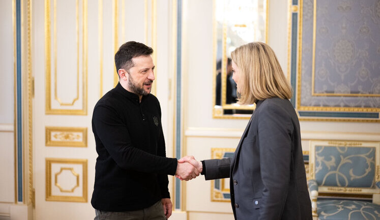 Austrian Foreign Minister Meinl-Reisinger meets with Zelenskyy: she discusses support for just peace. PHOTO