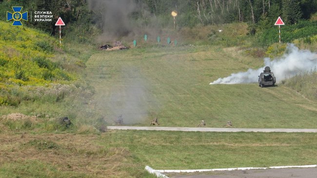 СБУ провела контрдиверсионную тренировку в Винницкой области 05