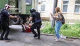 Поліцейських, що били учасників акції на підтримку Стерненка, відсторонили, - Крищенко