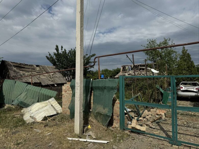 Наслідки російських обстрілів Донеччини