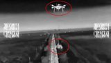 беспилотник транспортирует НРК