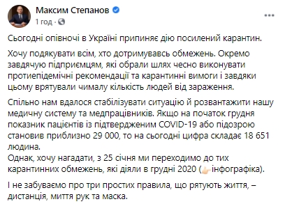 За время действия усиленного карантина удалось стабилизировать ситуацию и разгрузить медицинскую систему, - Степанов 01