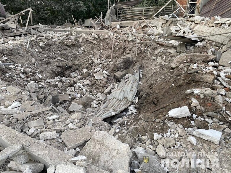 Consequences of rocket attack by occupiers on Slobidsky district of Kharkiv 02