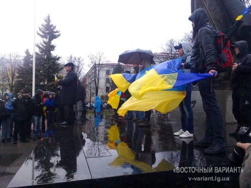 митинг луганск