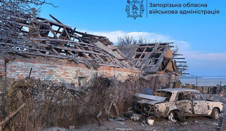 Двоє людей поранені внаслідок ворожих атак по Запорізькому району. ФОТО