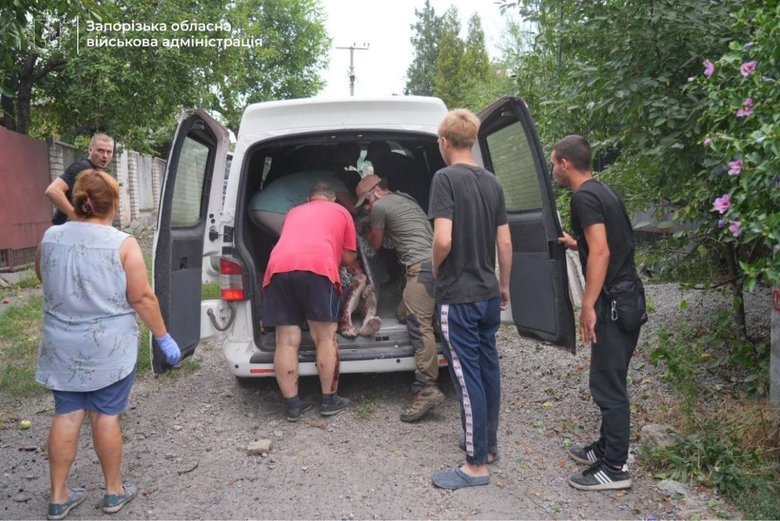 Удар РФ по Запоріжжю