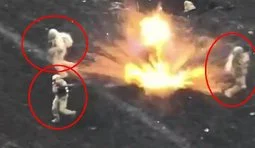 UAV attack on Russians