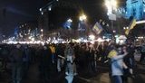 бандера,шествие,факельное