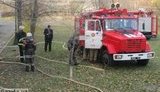 Загорелась Академия искусств, в которой голосовал Янукович: "Работают семь спасательных подразделений". ФОТОрепортаж