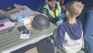 8-year-old son of missing employee of Kharkiv "Epicentr" submits DNA samples for examination. PHOTO