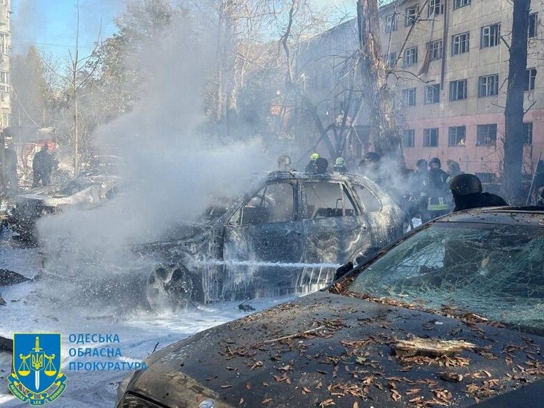 наслідки удару по Одесі